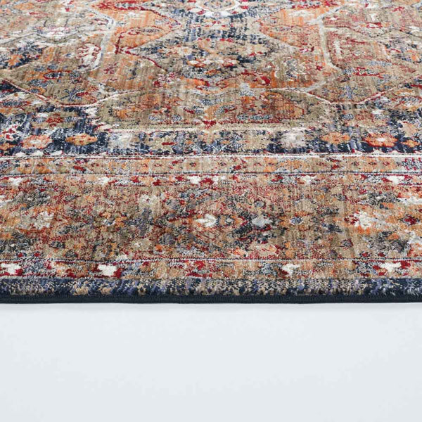 Collaroy Navy Afghan Rug | Traditional Rugs Belrose | Rugs N Timber ...