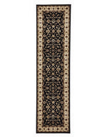 Julianna Black Floral Rug | Traditional Rugs Belrose | Rugs N Timber