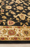 Julianna Black Floral Rug | Traditional Rugs Belrose | Rugs N Timber