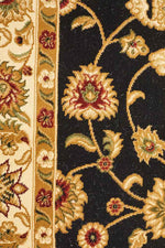 Julianna Black Floral Rug | Traditional Rugs Belrose | Rugs N Timber