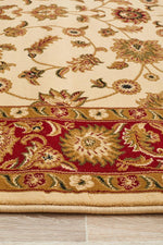 Julianna Cream Floral Rug | Traditional Rugs Belrose | Rugs N Timber