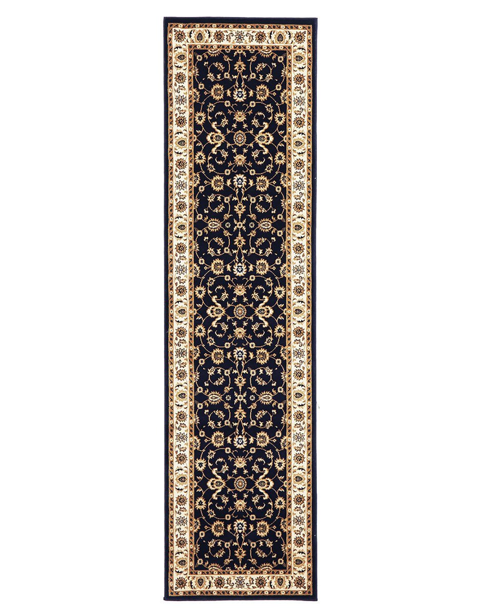 Julianna Navy Floral Rug | Traditional Rugs Belrose | Rugs N Timber