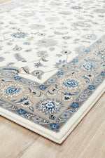 Julianna White Floral Rug | Traditional Rugs Belrose | Rugs N Timber