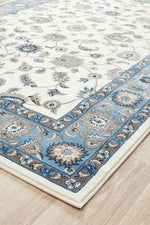 Julianna White Floral Rug | Traditional Rugs Belrose | Rugs N Timber