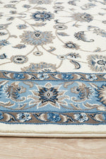 Julianna White Floral Rug | Traditional Rugs Belrose | Rugs N Timber