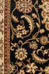 Julianna Black Medallion Runner | Traditional Hall Runners Belrose | Rugs N Timber