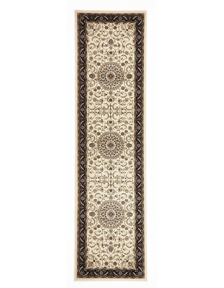 Julianna Cream Floral Runner | Traditional Hall Runners Belrose | Rugs N Timber