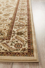 Julianna Cream Medallion Runner | Traditional Hall Runners Belrose | Rugs N Timber