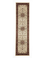 Julianna Cream Medallion Runner | Traditional Hall Runners Belrose | Rugs N Timber