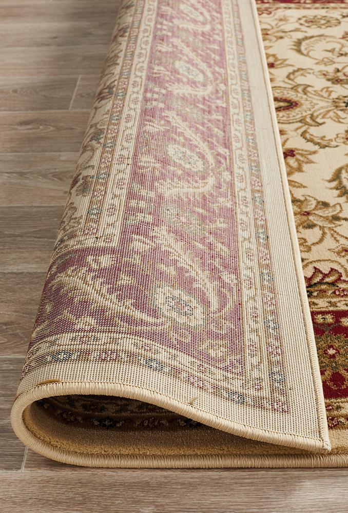 Julianna Cream Medallion Runner | Traditional Hall Runners Belrose | Rugs N Timber