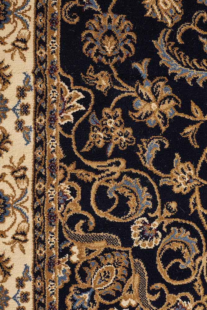 Julianna Navy Medallion Runner | Traditional Hall Runners Belrose | Rugs N Timber