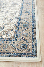 Julianna White Medallion Runner | Traditional Hall Runners Belrose | Rugs N Timber