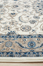 Julianna White Medallion Rug | Traditional Rugs Belrose | Rugs N Timber