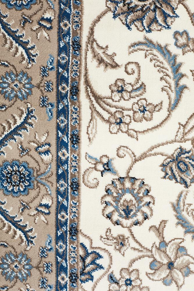 Julianna White Medallion Rug | Traditional Rugs Belrose | Rugs N Timber