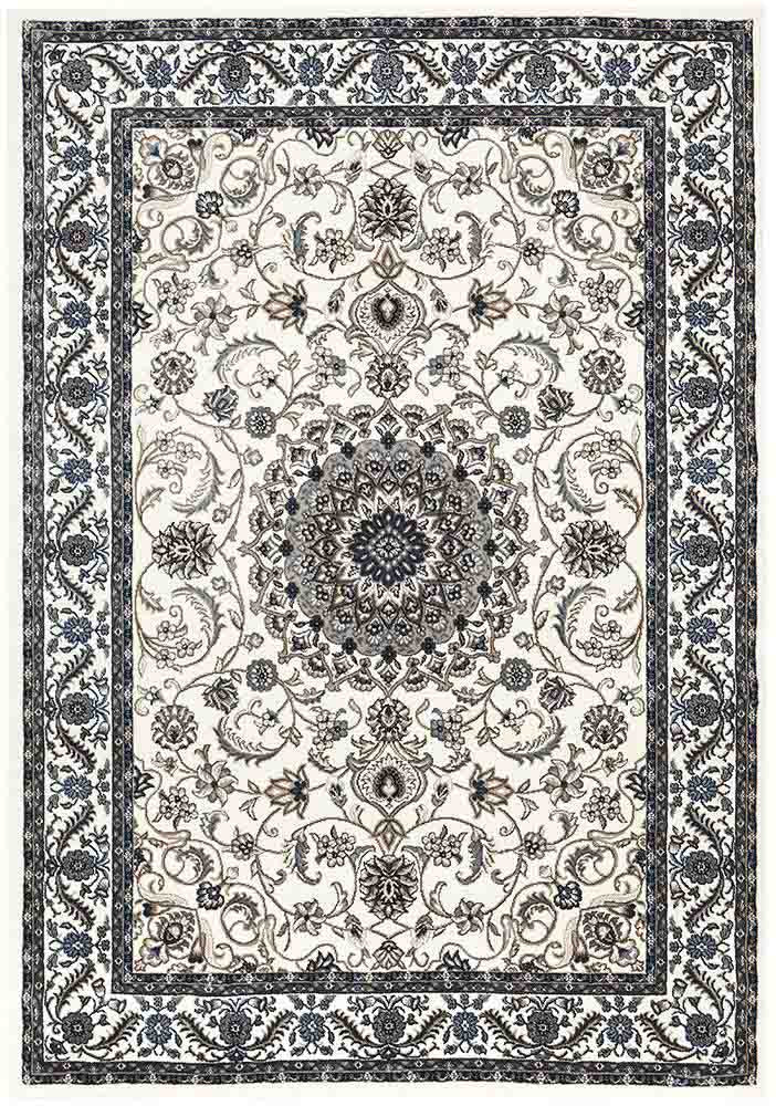 Julianna White Medallion Rug | Traditional Rugs Belrose | Rugs N Timber