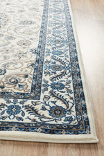 Julianna White Medallion Rug | Traditional Rugs Belrose | Rugs N Timber