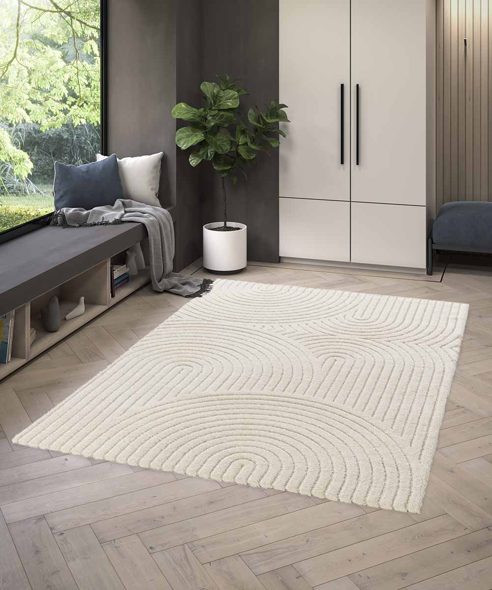 Lotus Ivory Arches Rug | Modern Rugs Belrose | Rugs N Timber – Rugs 'N ...
