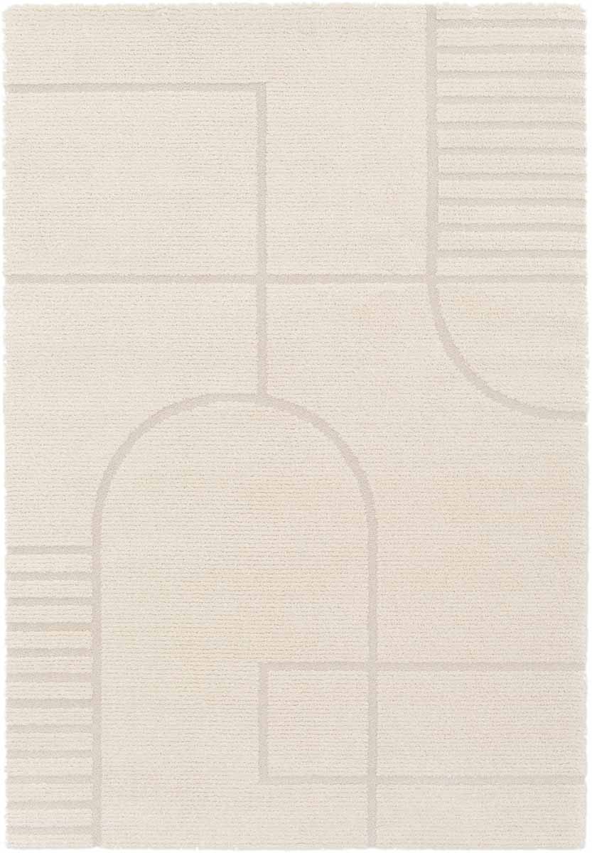 Modern Rug Lotus Rug Lotus Ivory Shapes Rug | Modern Rugs Belrose | Rugs N Timber – Rugs 'N ...