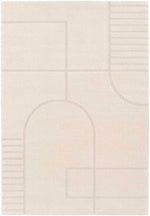 Lotus Ivory Shapes Rug