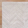 Atlanta Beige Herringbone Rug | Shaggy Rugs Belrose Sydney