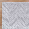 Atlanta Silver Herringbone Rug | Shaggy Rugs Belrose Sydney