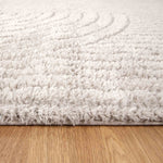 Atlanta Beige Contour Rug | Shaggy Rugs Belrose Sydney