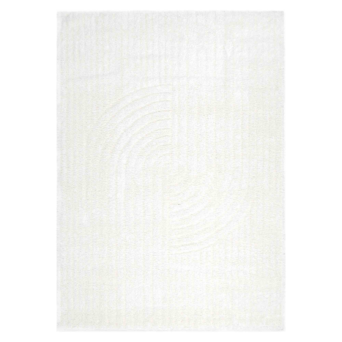 Atlanta Cream Contour Rug | Shaggy Rugs Belrose Sydney