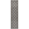 River Charcoal Palms Runner