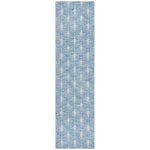 River Capri Blue Palms Runner
