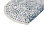 Randwick Blue Mandala Round Rug