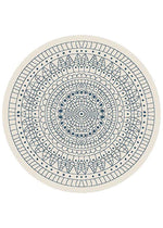 Randwick Blue Mandala Round Rug