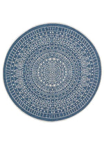 Randwick Blue Mandala Round Rug