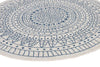 Randwick Blue Mandala Round Rug