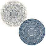 Randwick Blue Mandala Round Rug