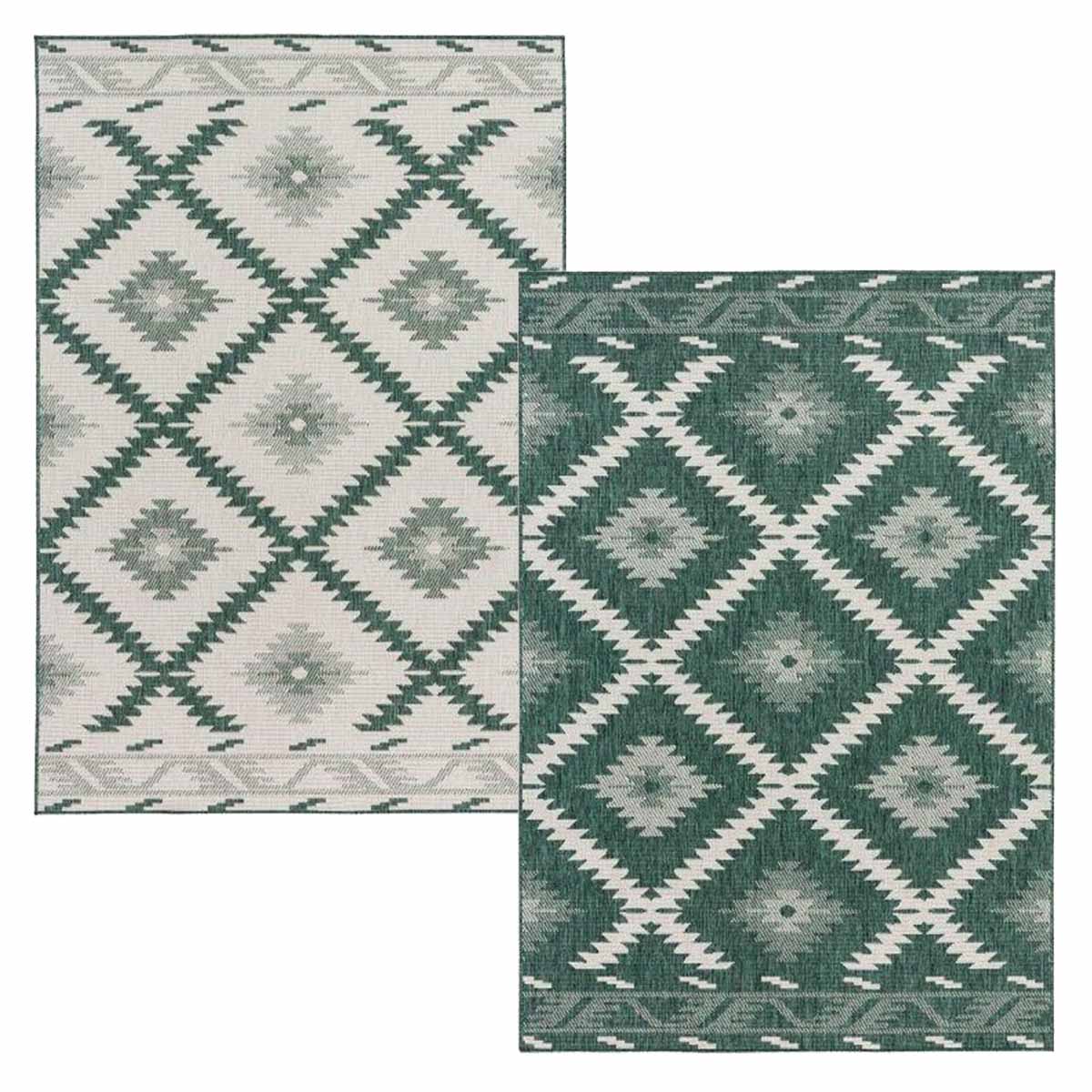 Randwick Green Aztec Rug