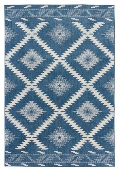 Randwick Blue Aztec Rug
