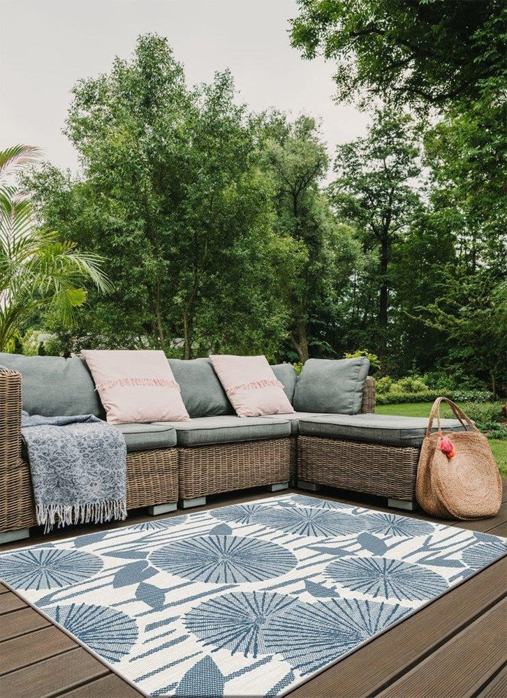 Randwick Blue Dandelions Rug