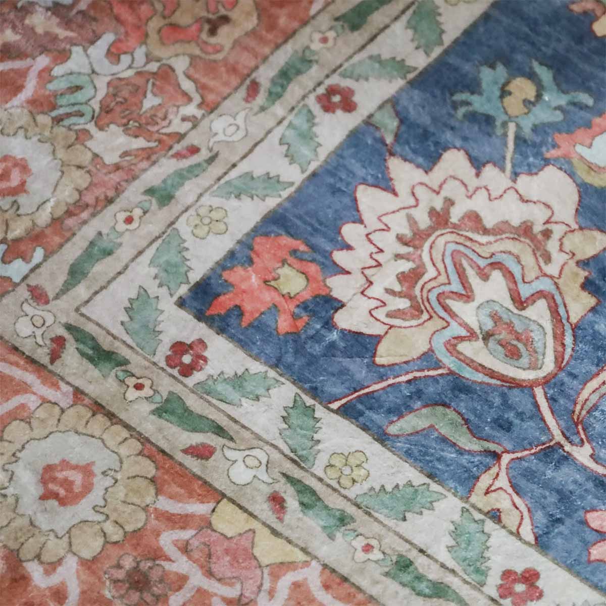 Fabiana Blue Runner | Washable Mats Belrose | Rugs N Timber