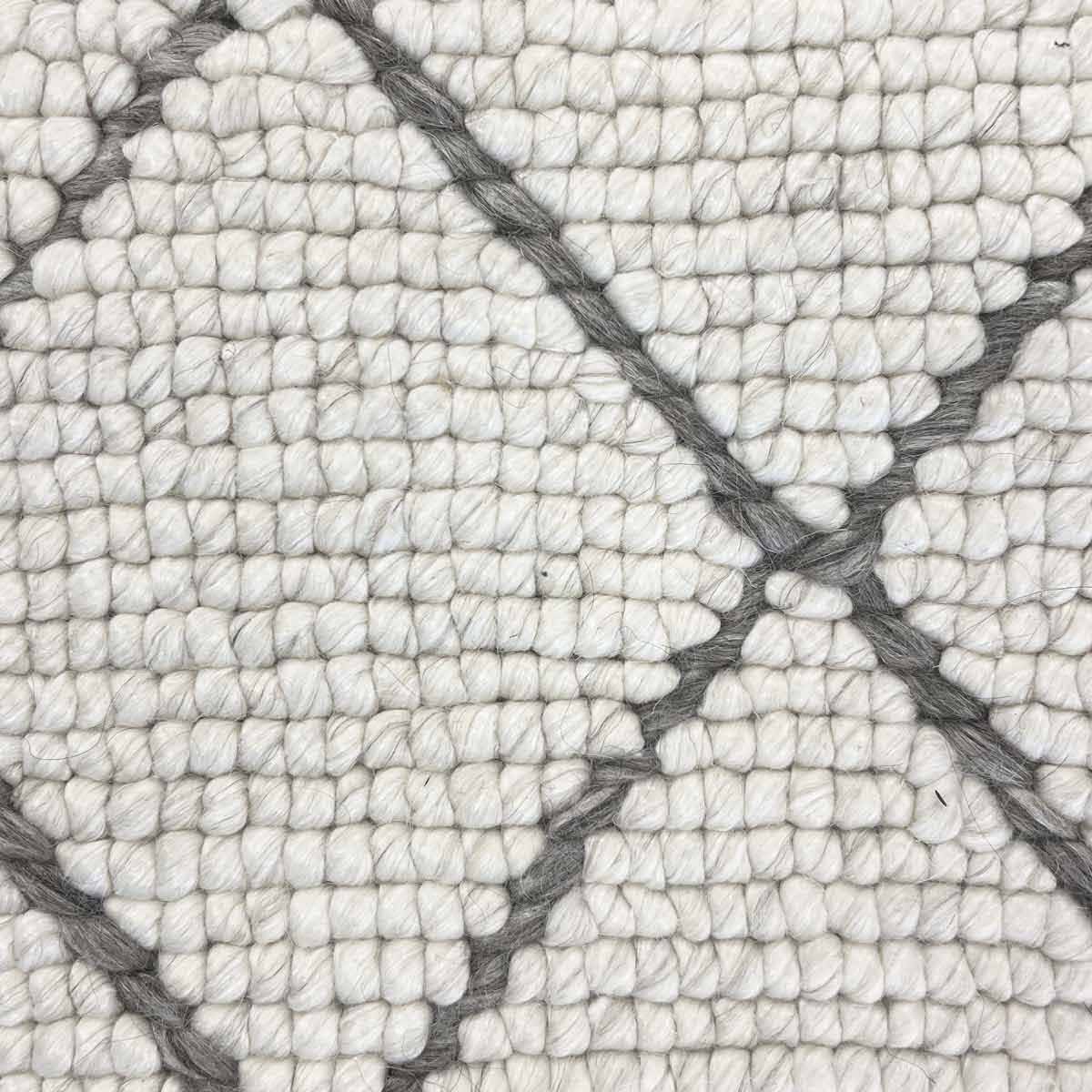 Diamond White Rug | Wool Rugs Belrose | Rugs N Timber