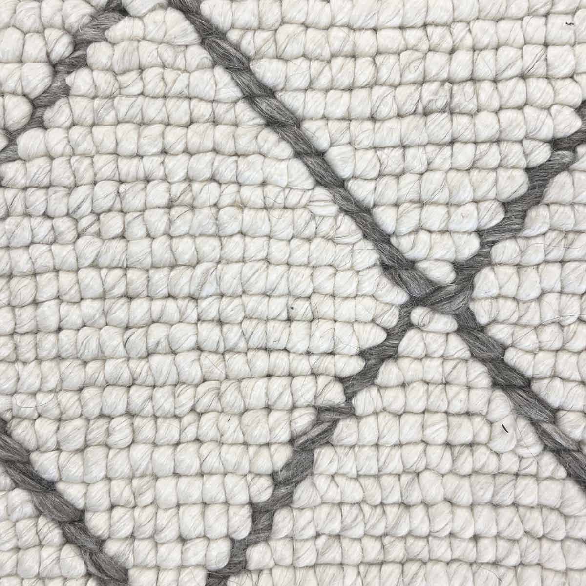 Diamond White Rug | Wool Rugs Belrose | Rugs N Timber – Rugs 'N' Timber
