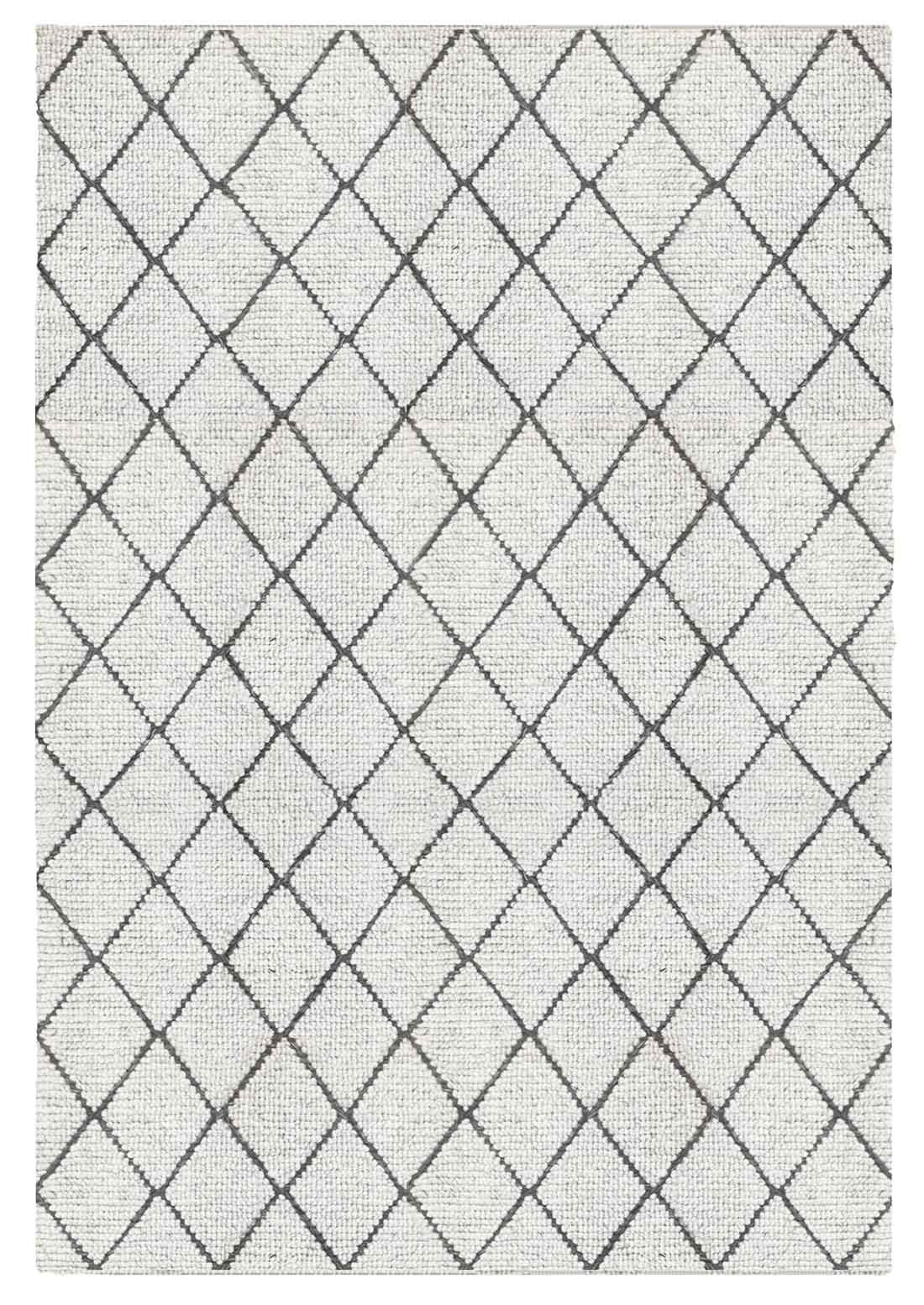 Diamond White Rug | Wool Rugs Belrose | Rugs N Timber