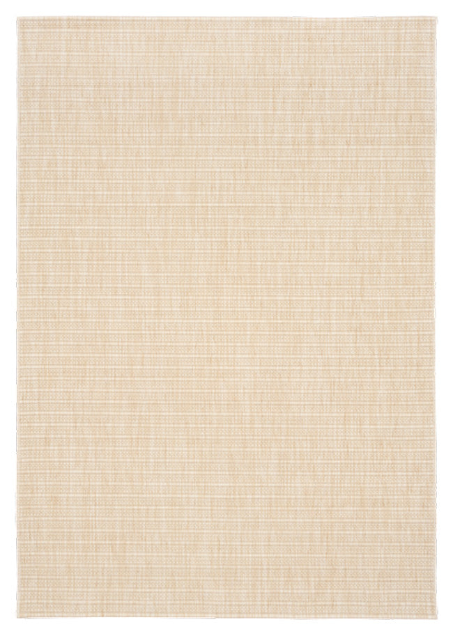 Alfred Stripes Linen indoor outdoor rug with soft linear texture, available at Rugs N Timber Belrose showroom