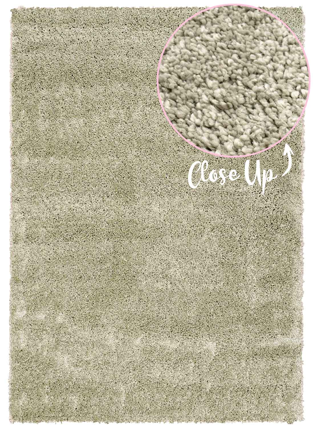 Barrenjoey Sage shaggy rug with plush 45mm pile, available at Rugs N Timber Belrose showroom