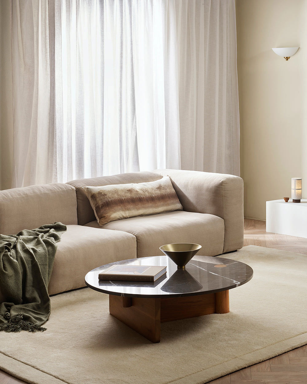Norfolk Ivory Rug by Baya | Neutral Designer Wool Rug | Rugs N Timber Belrose