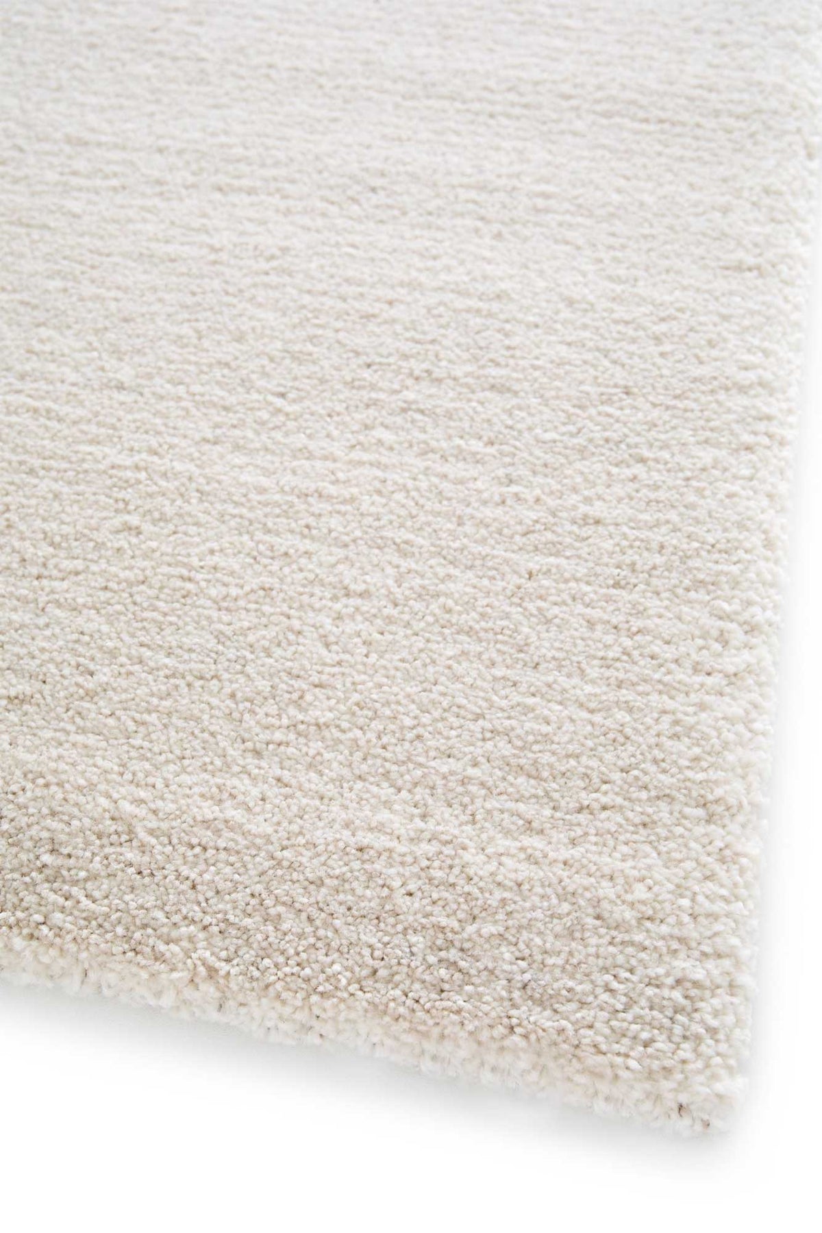 Cedric Ivory soft contemporary rug with plush 14mm pile. Available at Rugs N Timber Belrose.