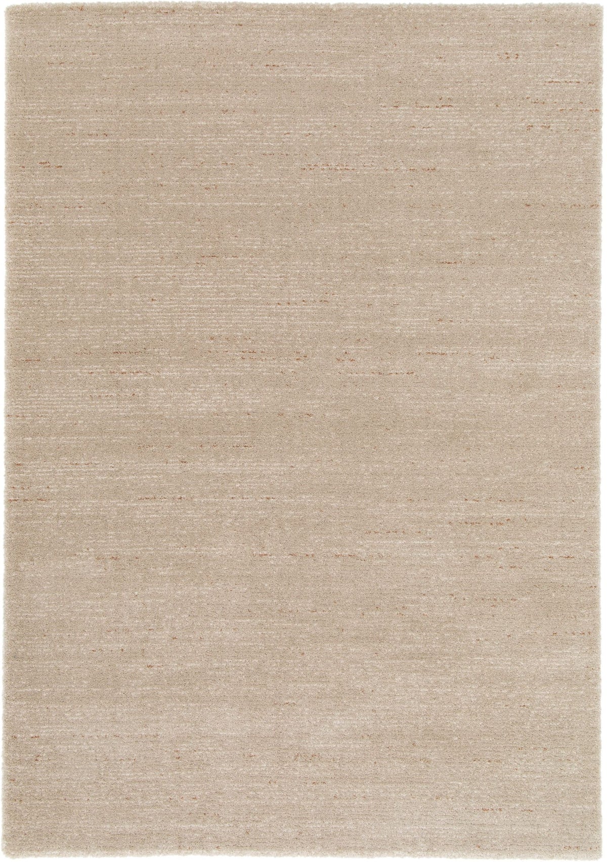 Cedric Sandstone beige rug with subtle caramel flecks and soft plush pile. Available at Rugs N Timber Belrose showroom