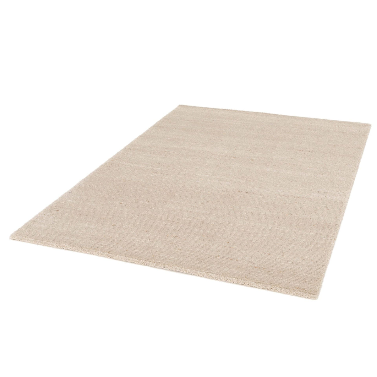 Cedric Sandstone beige rug with subtle caramel flecks and soft plush pile. Available at Rugs N Timber Belrose showroom