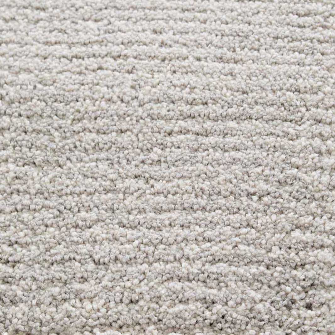 Cedric Silver contemporary grey rug with subtle ivory highlights. Available at Rugs N Timber Belrose.