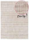 Cortona Desert Horizon Rug | Sandy beige tones with subtle linear woven patterns | Rugs N Timber Belrose