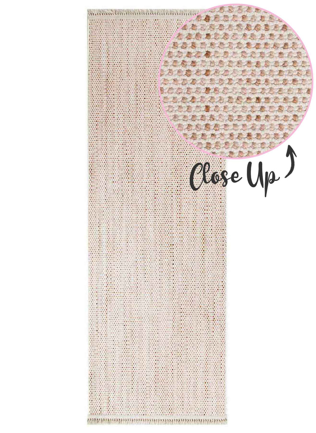 Cortona Shell Pebbles Runner | Neutral Beige Runners Belrose